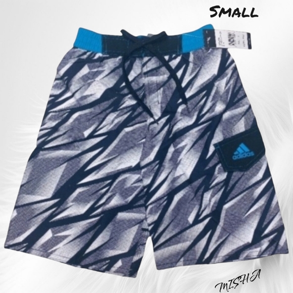 Adidas Swim Trunks Boys S NWT - Picture 1 of 11